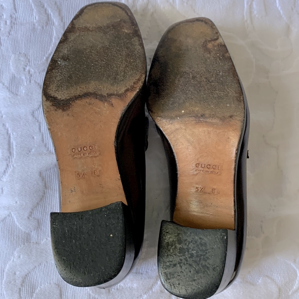 GUCCI women’s horsebit leather loafers. Good Vintage condition! - Picture 9 of 10